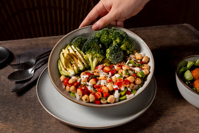 Garbanzos con verduras