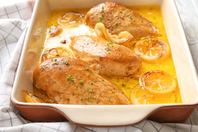 Pollo a la mostaza
