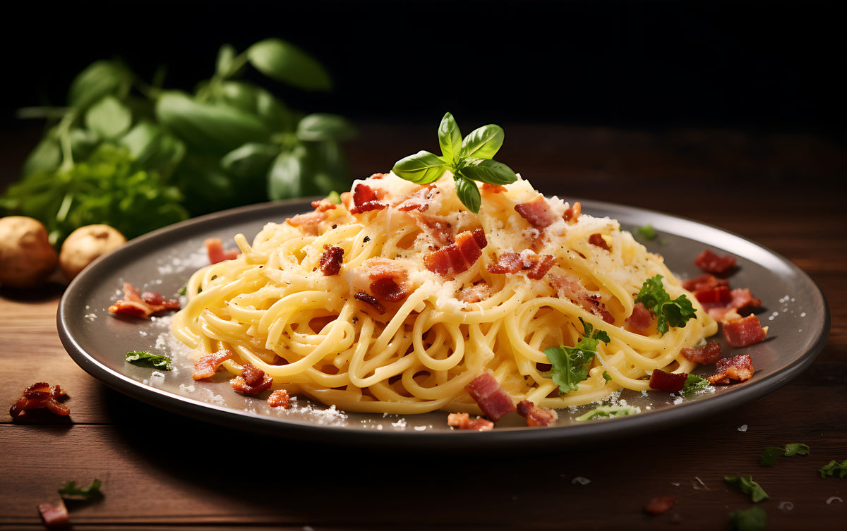 Espaguetis a la carbonara