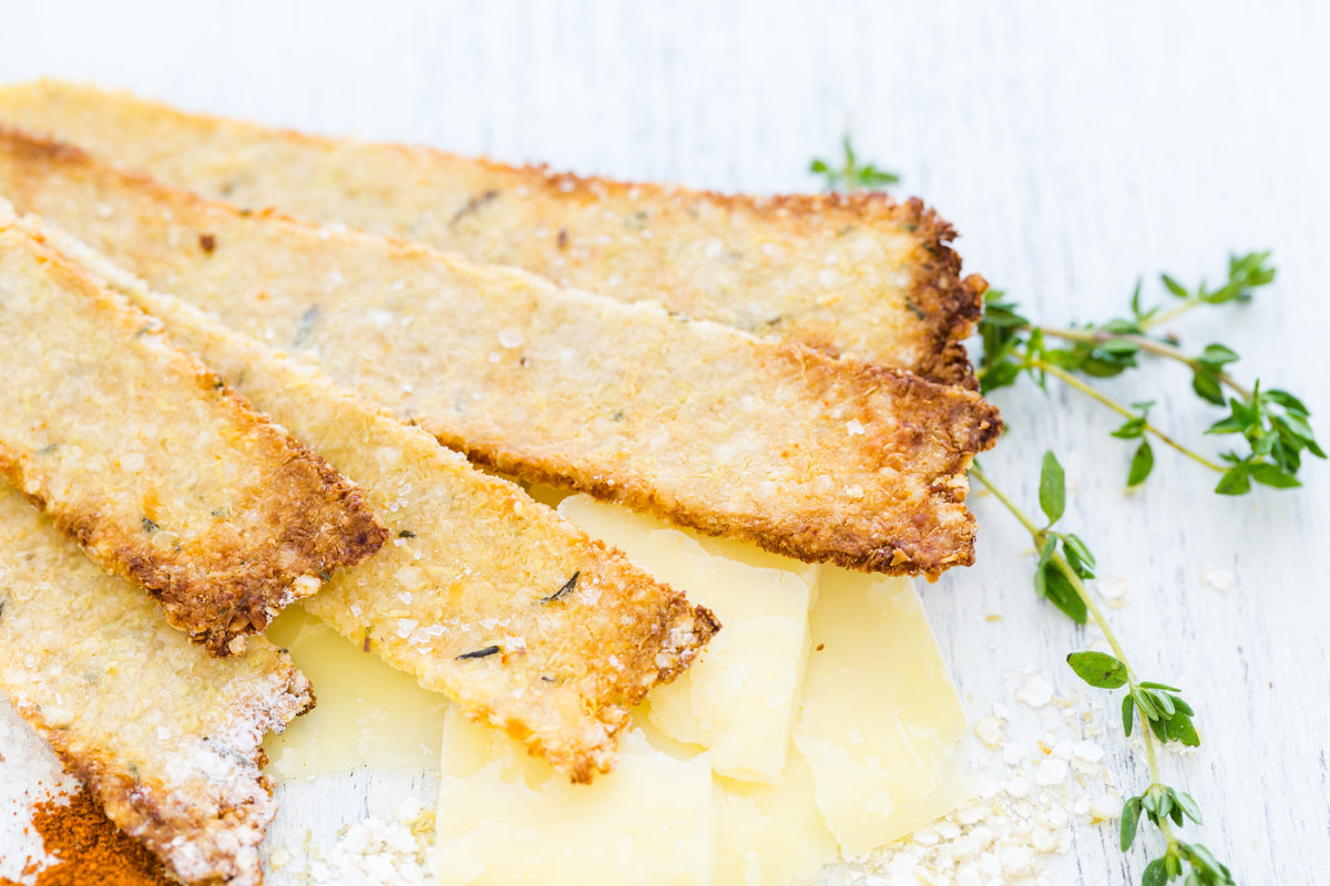 Crujientes de parmesano