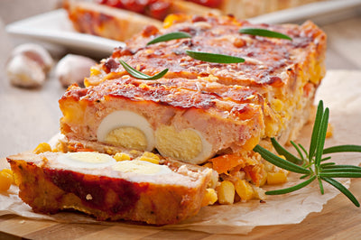 Pastel frío de pollo