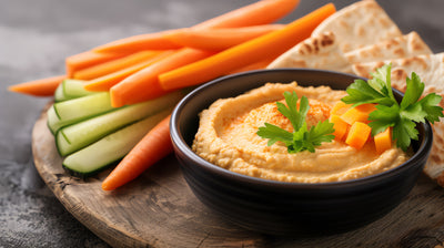 Hummus de zanahoria