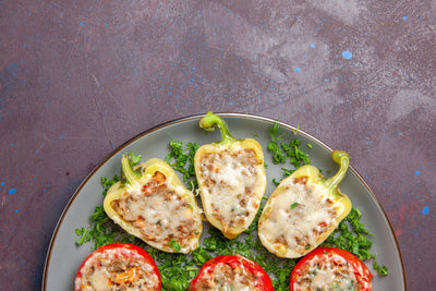 Pimientos de Arnoia rellenos de tortilla de patatas