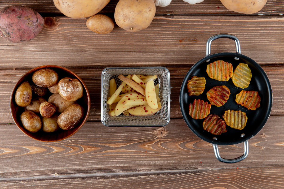 5 formas diferentes de hacer patatas